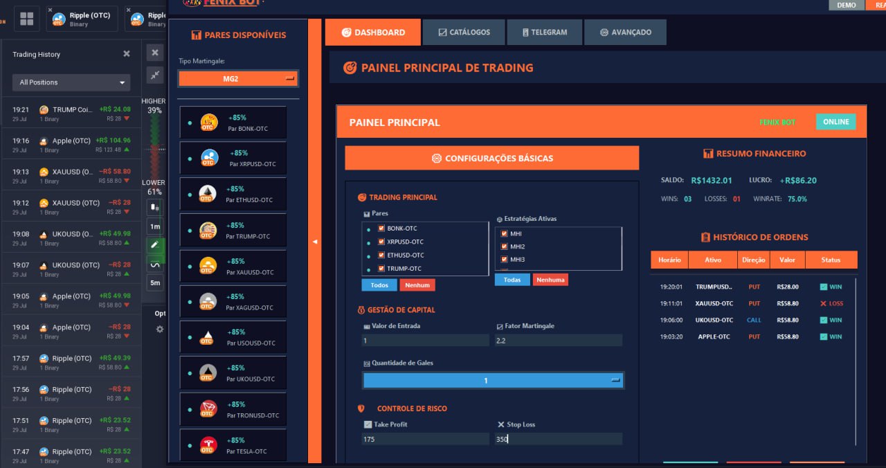 Fenix Bot Screenshot 3